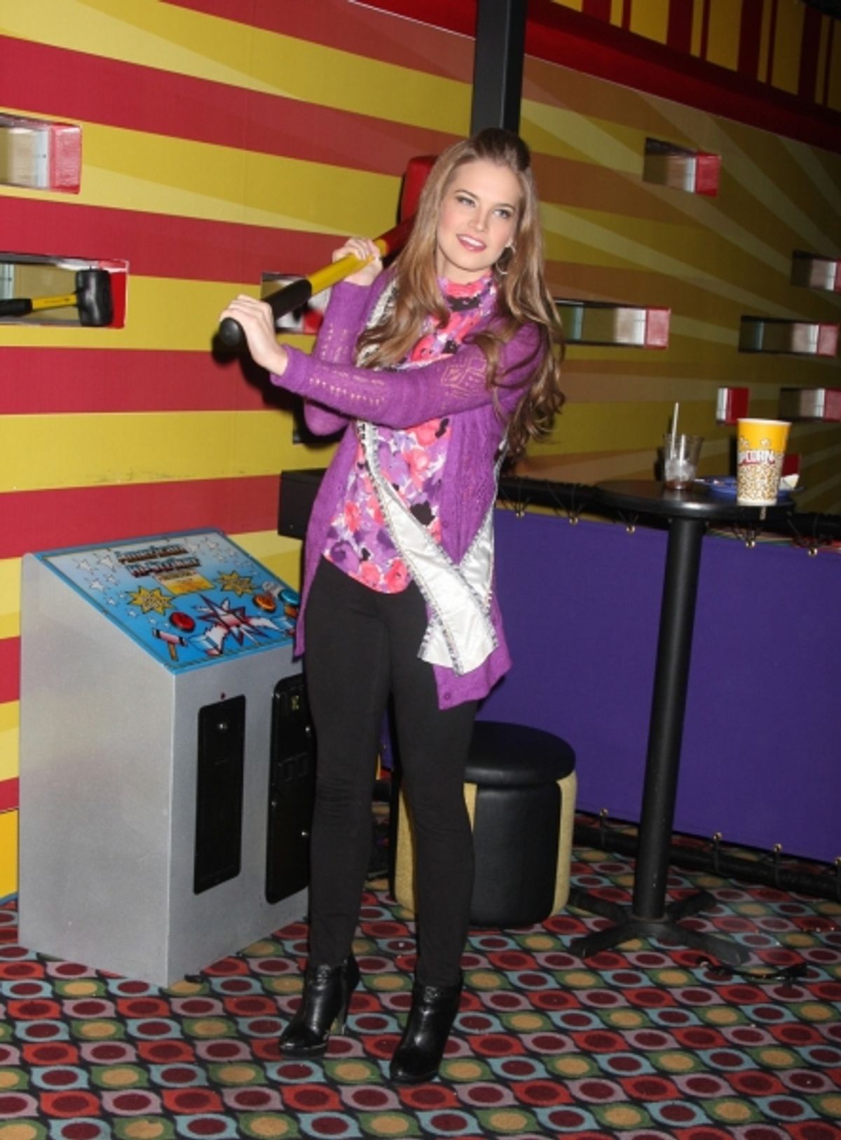 Stormi Henley joining in on the fun! at 